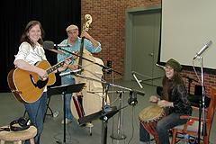 Julia Joseph and her band